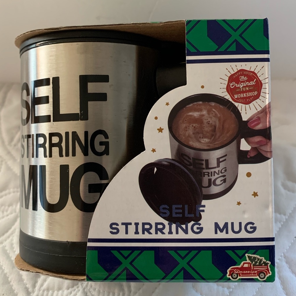 Self Stirring Mug *New in Box* by Samsonico USA